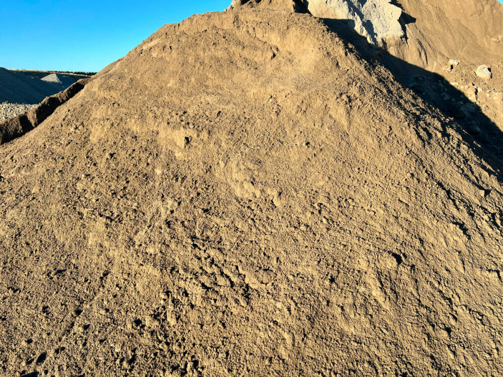 4mm River Sand Stockpile